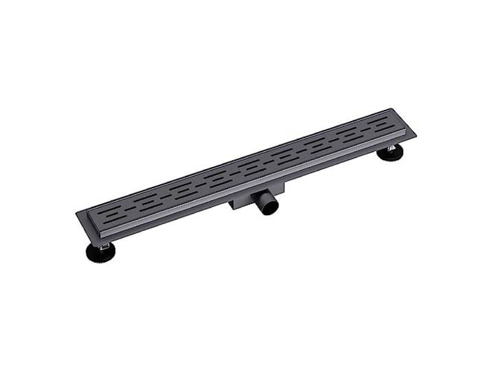 Aloni Douchegoot standaard grijs geborsteld 80cm