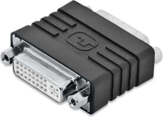 Digitus AK-320503-000-S DVI-adapter DVI-I Dual Link mannelijk naar mannelijk schakelbaar