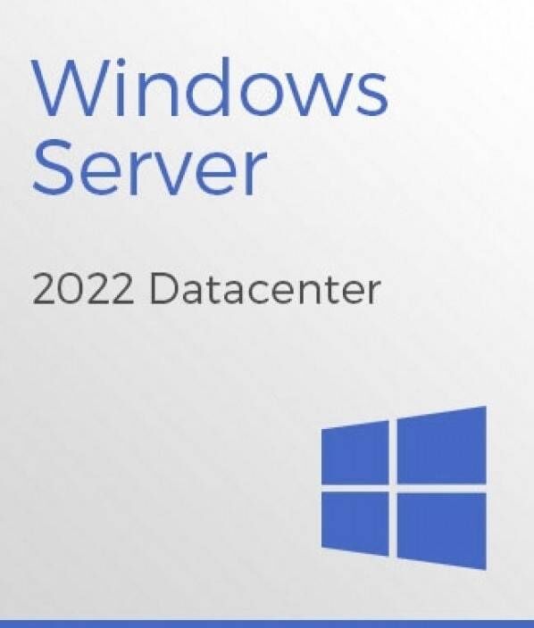 Microsoft Windows Server Datacenter 2022 16 Cores Genuine Lifetime 2 USERS License Key GLOBAL