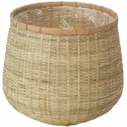 Pflanzkorb MAKANI (DH 34x31 cm) - braun - DH 34x31 cm