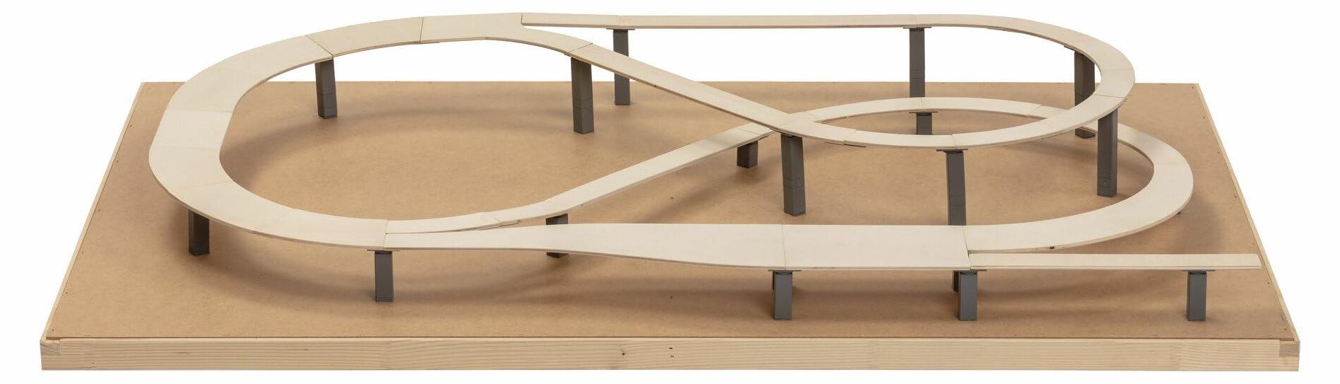Trassenbau-Set "Mittelberg" für Spur N, 1:160, Modellbau
