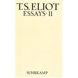 Werke in vier Bänden, Belletristik von T. S. Eliot