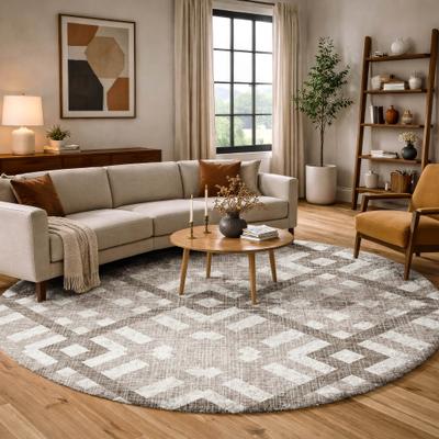 Addison Rugs Premium Washable Super Soft Geo Sinai Dream Shag Rug