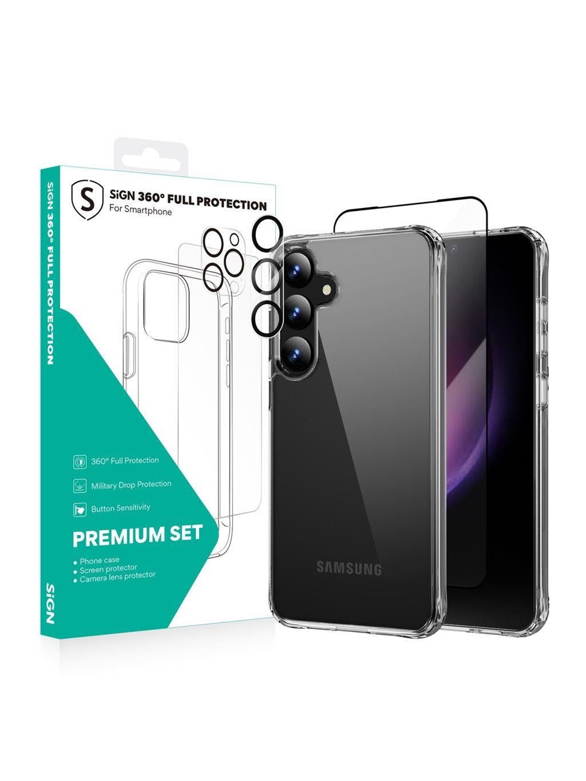 SiGN 360 Complete Protection Package for Samsung Galaxy S25