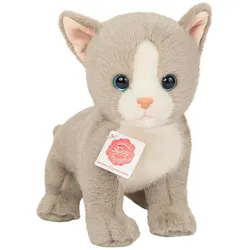 Teddy Hermann Babykatze grau 24cm (MQ2) (24 cm)