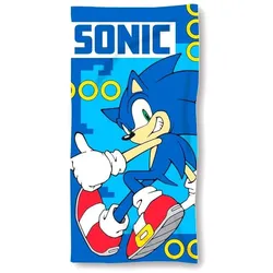 COFI 1453 Sonic Badetuch Entzückendes Strand- und Poolhandtuch 70cm x 140cm