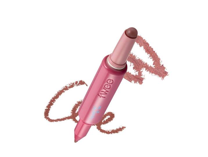 fwee langdurige dubbele kleurstick lip+liner 02 Lip Service - 1,2 g