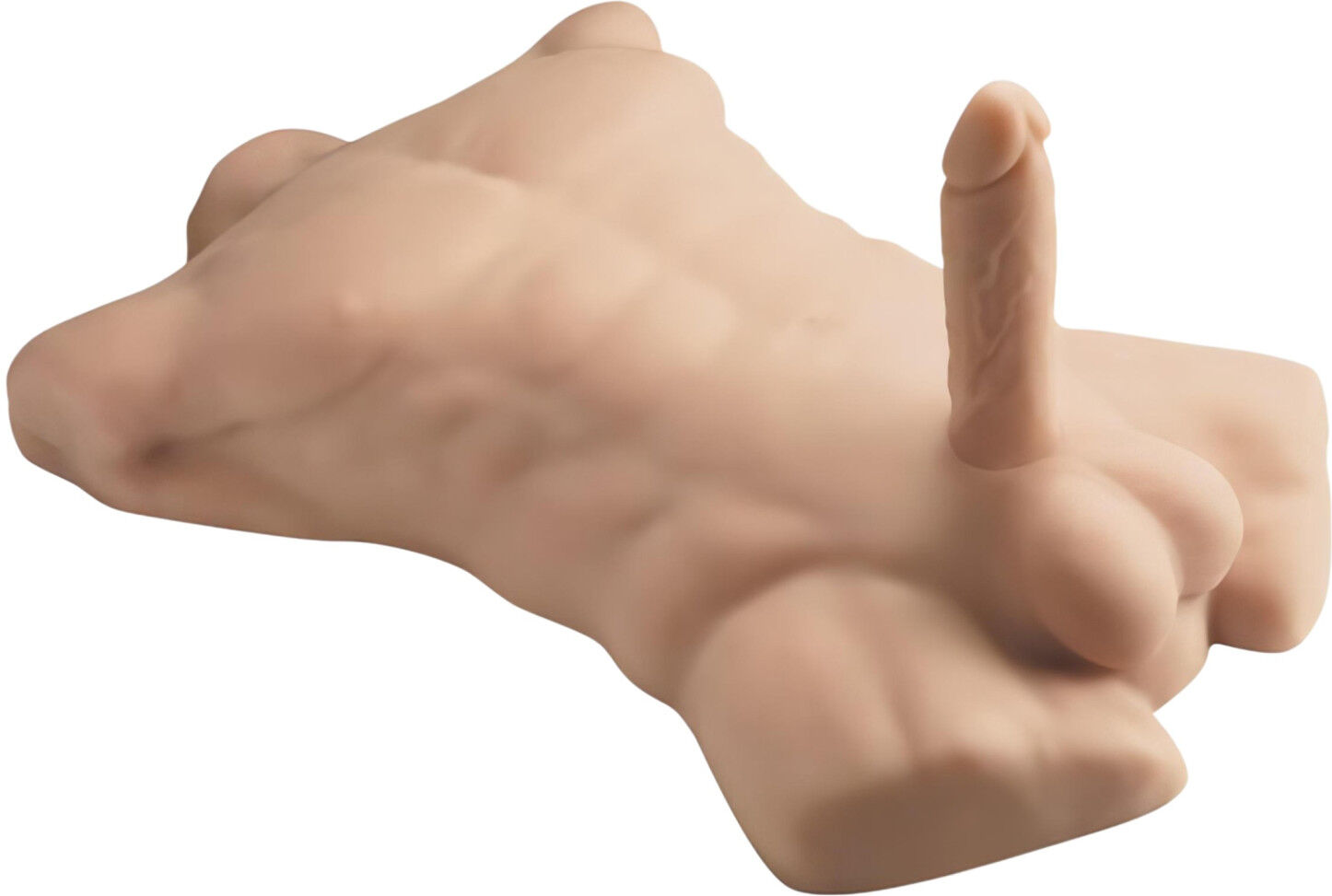 Silexd Apollo - Masturbator - Mandetorso - Naturfarve