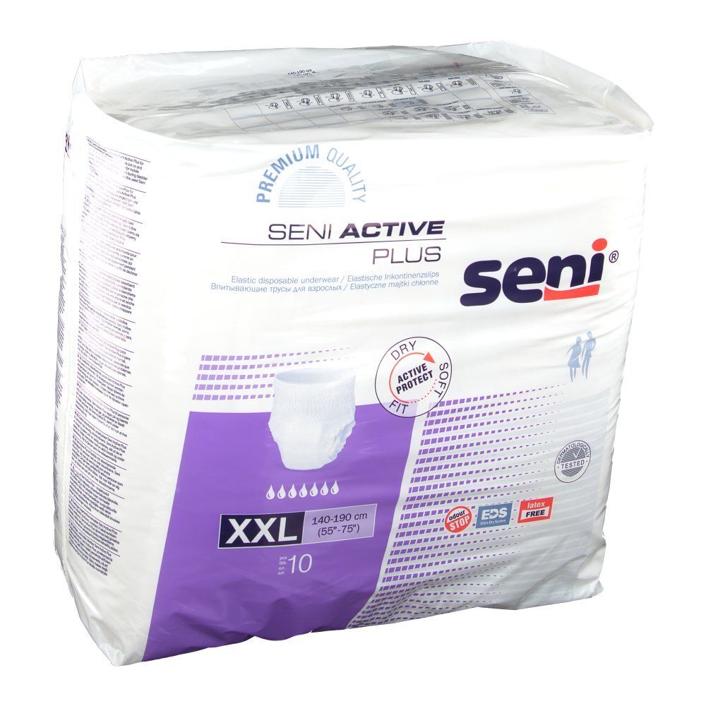 Seni Active Inkontinenzpants plus XXL 10 St Einweghosen