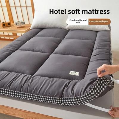 Uplifted Finds Hotel Style Soft Mattress Pad For Bed Dormitory Tatami Use 90 X 200 X 9 Cm gray