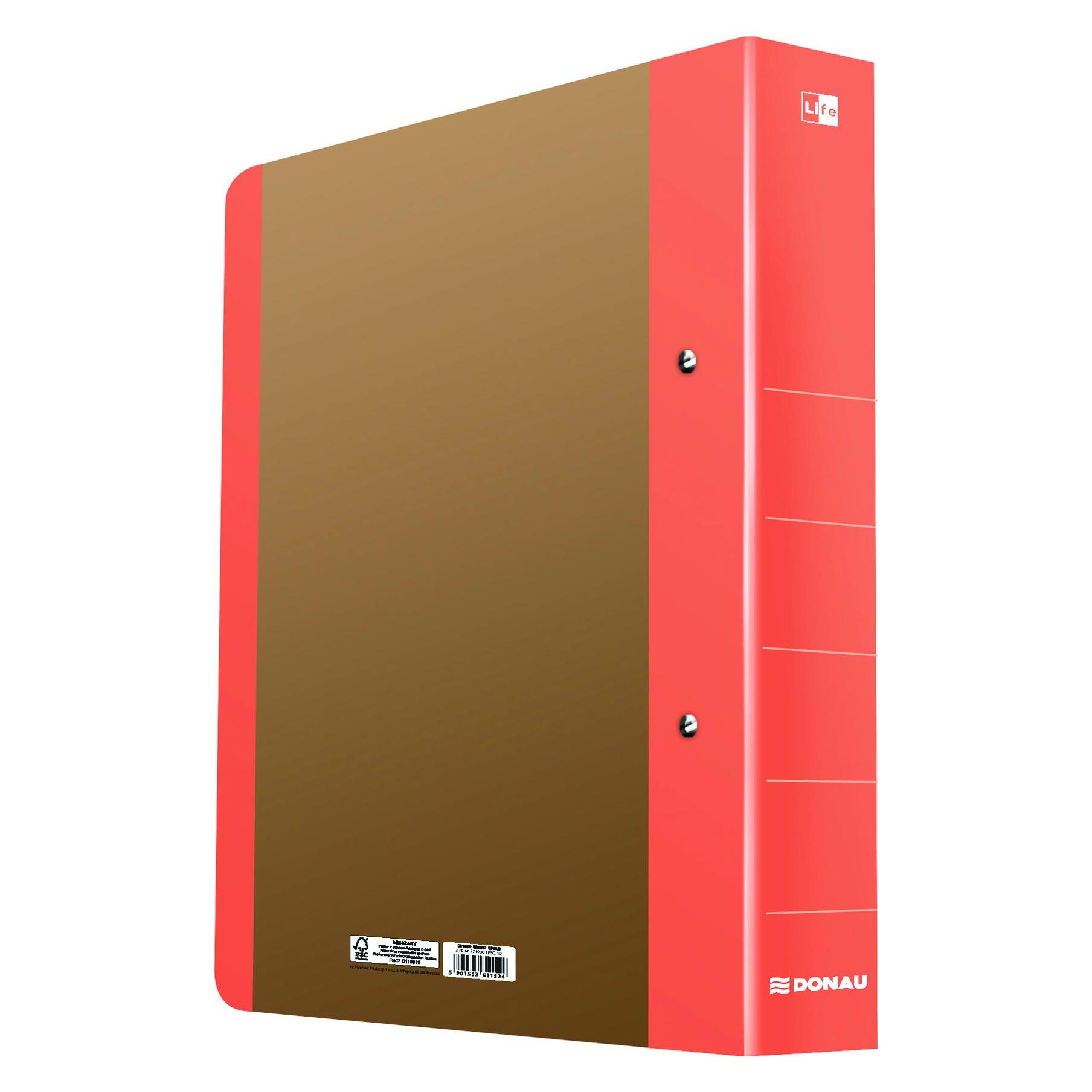 Donau Ringbuch 2-Ringe Life orange (A4, 50 mm, 1 Stk.) (330286114)