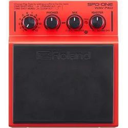 Roland SPD One Wav Pad mit Klinkenkabel (Bass, Gitarre, Schlagzeug, E-Gitarre), Effektpedal, Schwarz