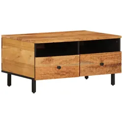 vidaXL Couchtisch 80x54x40 cm Massivholz Akazie