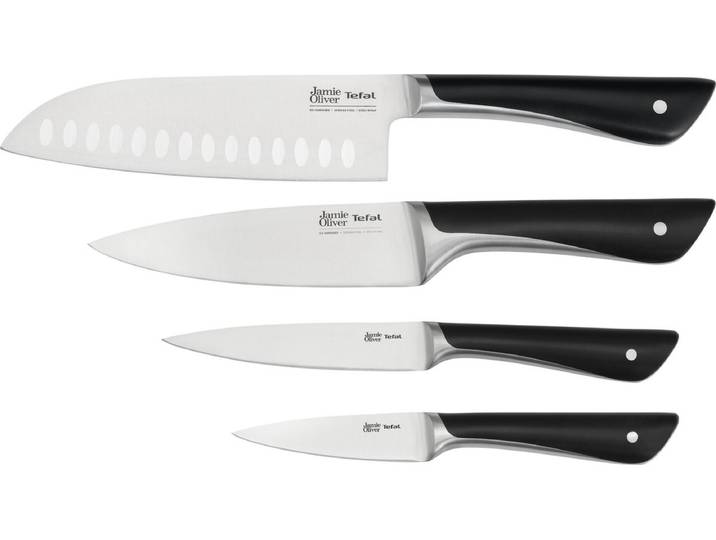Jamie Oliver by Tefal Messenset - 4-delig - RVS - Ergonomisch - Voor Professioneel Gebruik