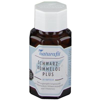 Naturafit Schwarzkümmel Öl Plus Kapseln 80 St