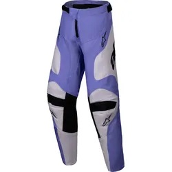 Alpinestars Racer Veil, Textilhose Jugend - Lila/Weiß/Schwarz - 28