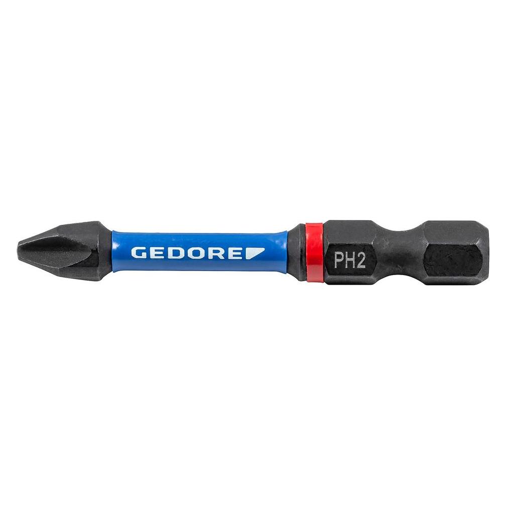Gedore 666 TR50 PH1-02 Bit-Set (Kreuz Phillips PH) (666 TR50 PH1-02)