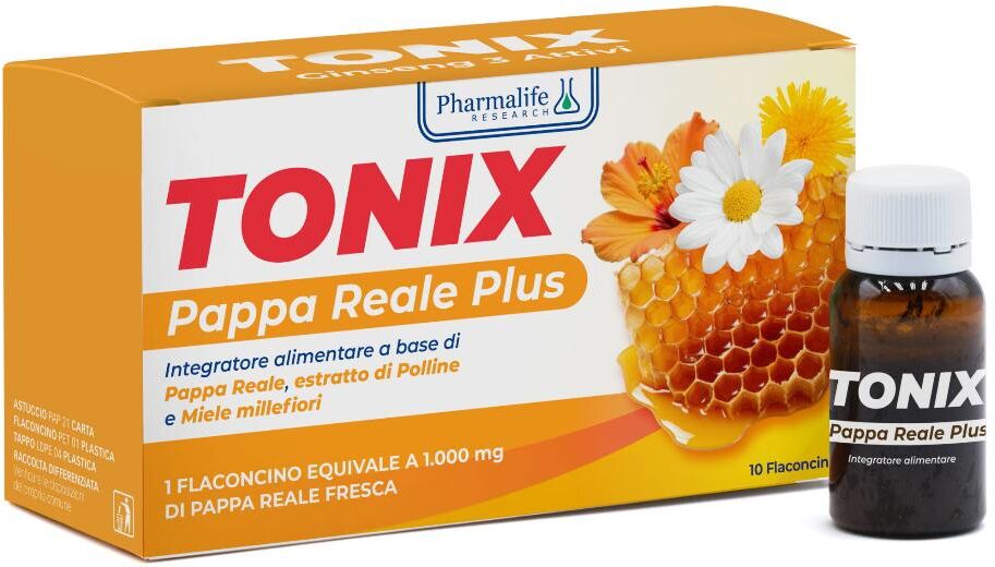 PHARMALIFE RESEARCH Srl Tonix Pappa Reale Plus 10fl