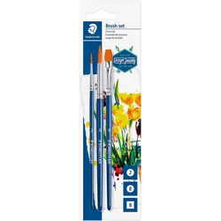 6x Staedtler, Pinsel, Pinsel-Set 'Design Journey'