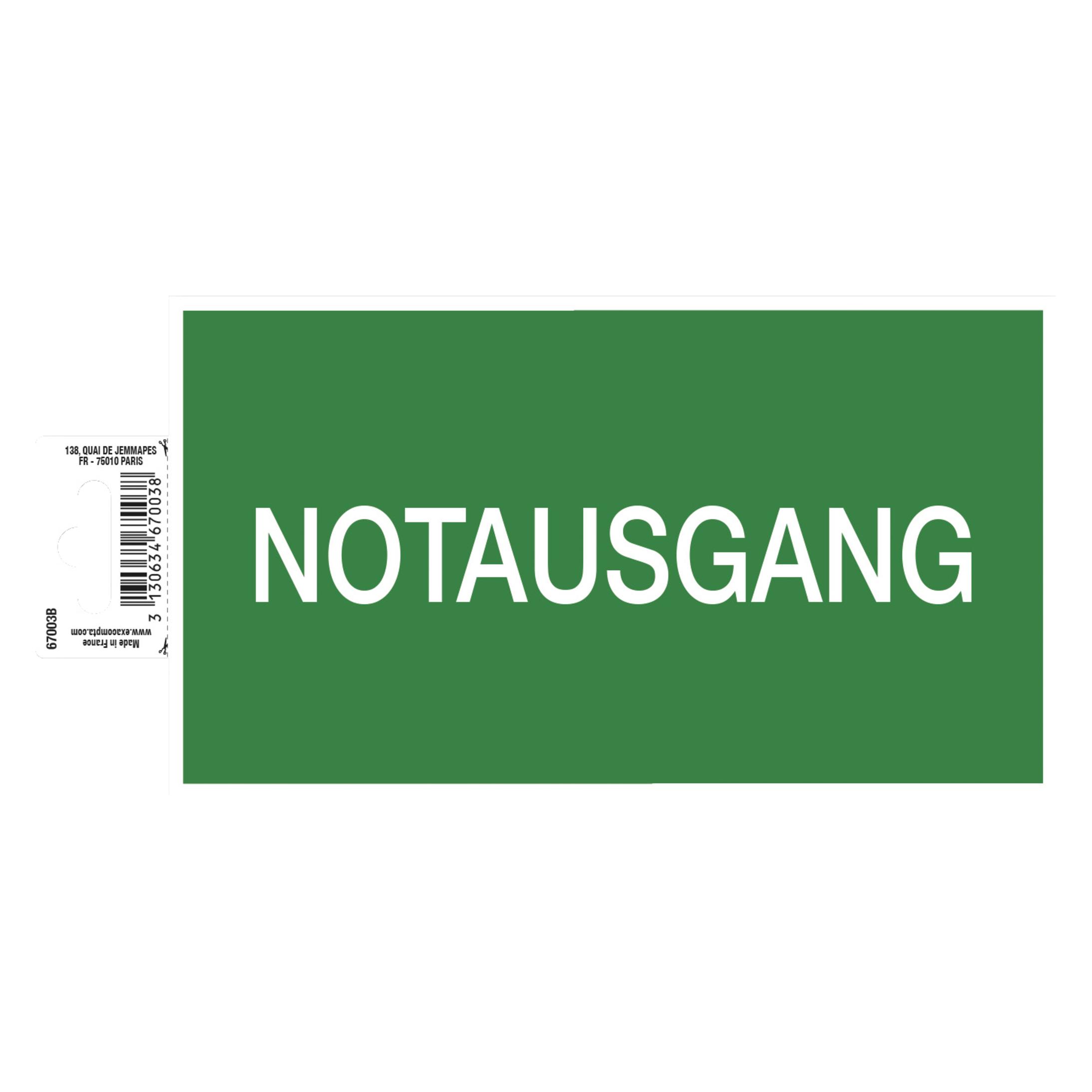 Exacompta Hinweisschild (67003B)