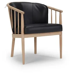 Nordic Collection Sessel Andrup Leder Black