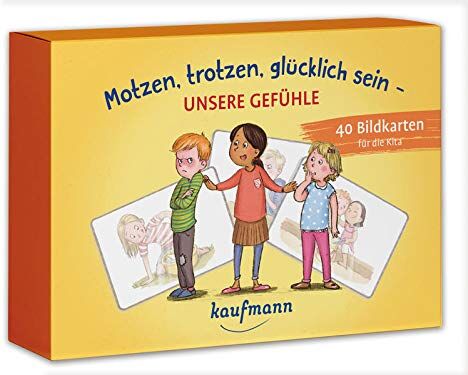 Suse Klein - Motzen, trotzen, glücklich sein - Unsere Gefühle: 40 Bildkarten für die Kita (PraxisIdeen für Kindergarten und Kita) - Preis vom 12.10.2026 11:37:12 h