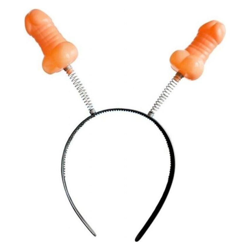 Diablo Picante Fleischfarbenes Penis-Stirnband (45622439)