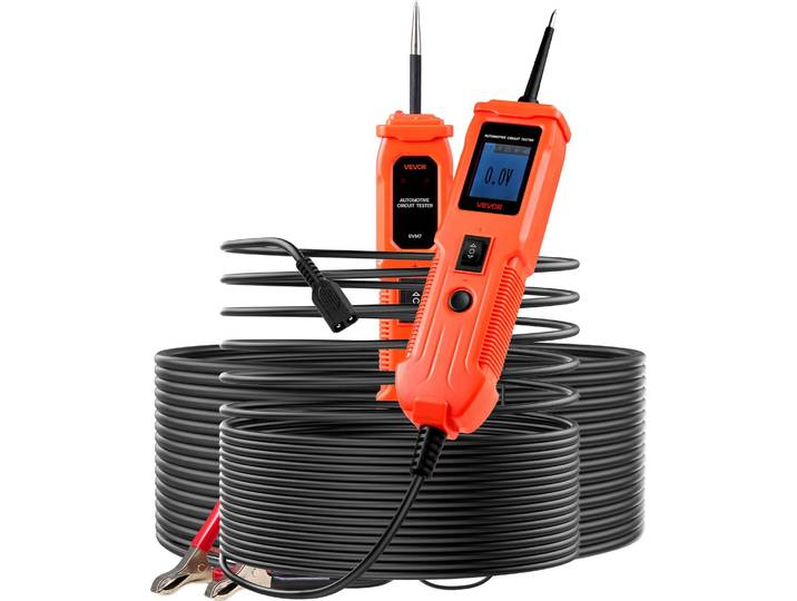 Testeur Professionnel De Circuits Automobiles Vevor 6-36 V Avec Sonde