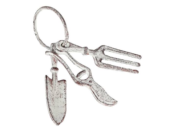 Trousseau déco Semup 7 x 18 x 5cm Blanc/Marron