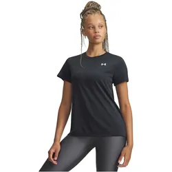 UNDER ARMOUR Tech Pixelate Cropped Trainingsshirt Damen 001 - black/white S