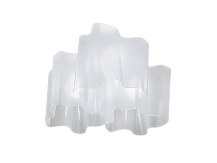 ARTEMIDE lampe au plafond plafonnier LOGICO 3x120° (Ø 66 cm - Verre soufflé, aluminium)