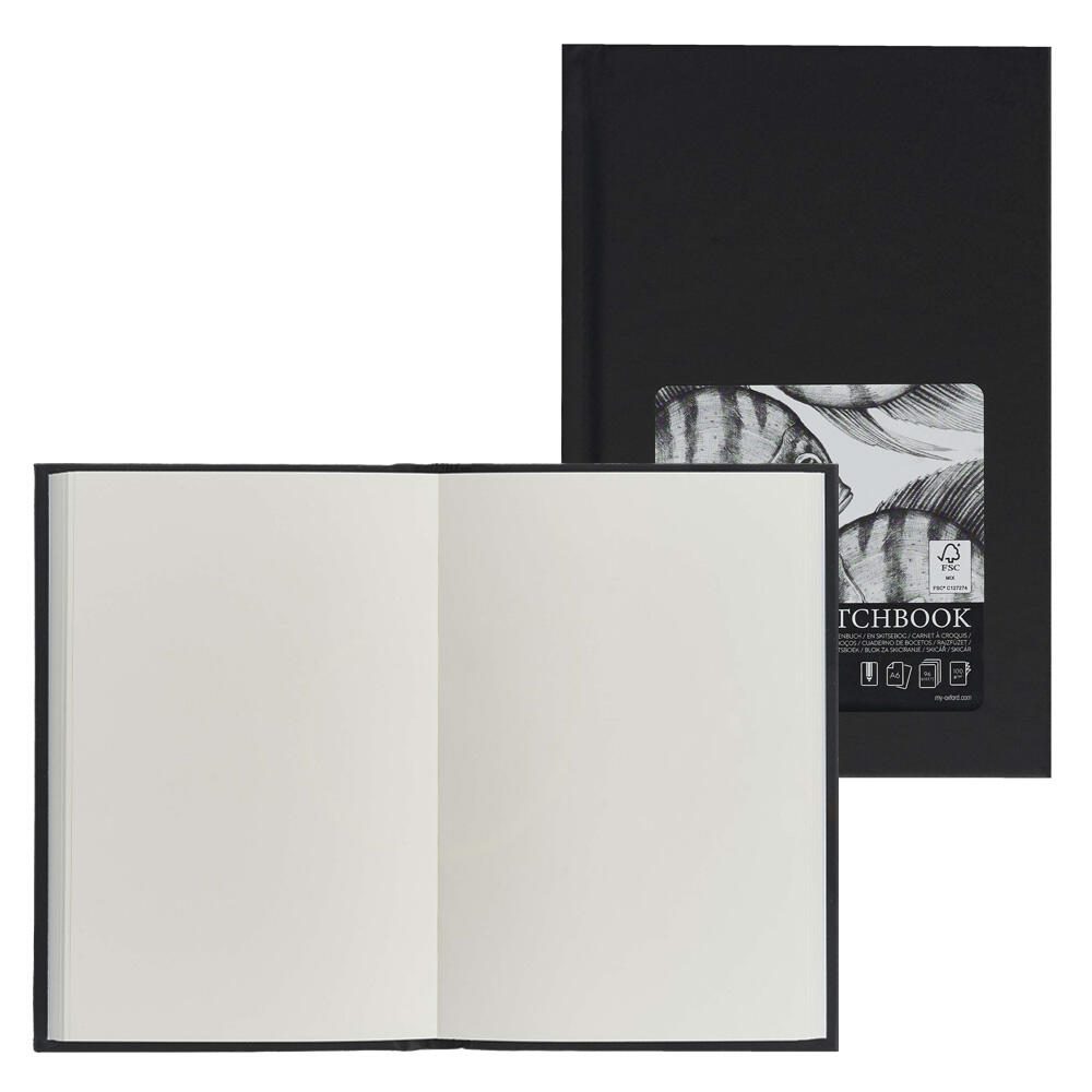 OXFORD Skizzenbuch Sketchbook, blanko, 96 Seiten, DIN A6 400152626