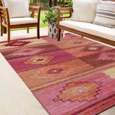 Addison Rugs Indoor/ Outdoor Sonora Boho Medallions Washable Rug