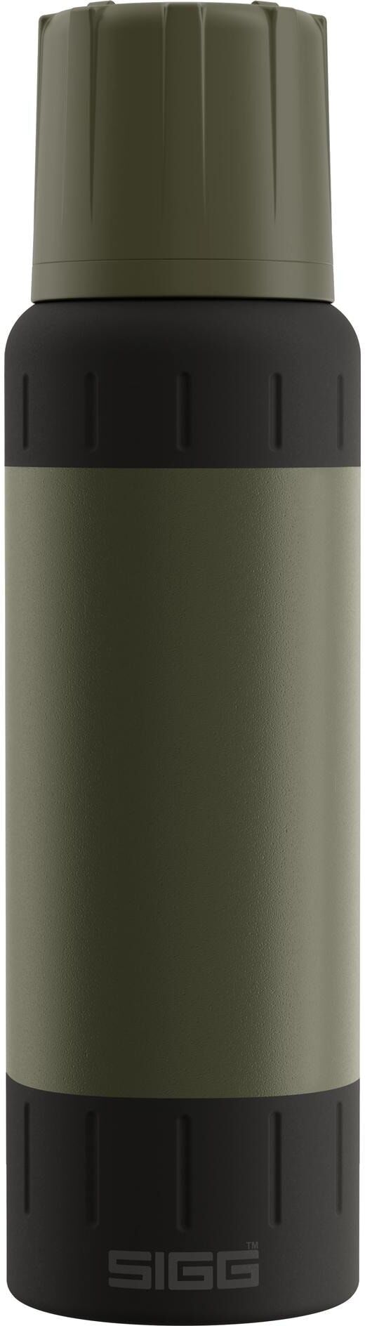 Isolierflasche SIGG "Alpine Star 1.0 l", grün, Trinkflaschen, 1.000ml, Edelstahl, Isolierflasche, BPA-frei, H:30,7cm grün 1.000ml
