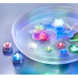 12er-Pack LED-Teelichter »Colori«