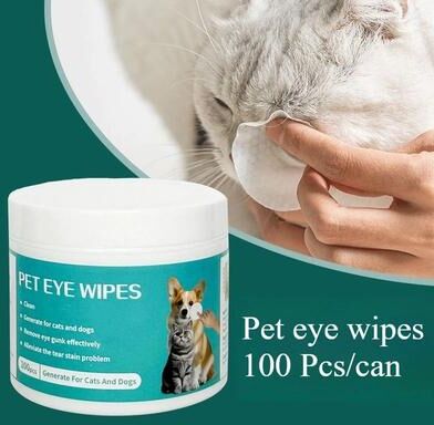 Uplift Essentials Tear Stain Remover Wipes Hygienic Eye Cleaning Tissues For Cats & Dogs (100 Piece Value Pack) Tear Stain Remover Wipes Hygienic Eye Cleaning Tissues For Cats & Dogs (100 Piece Value Pack)