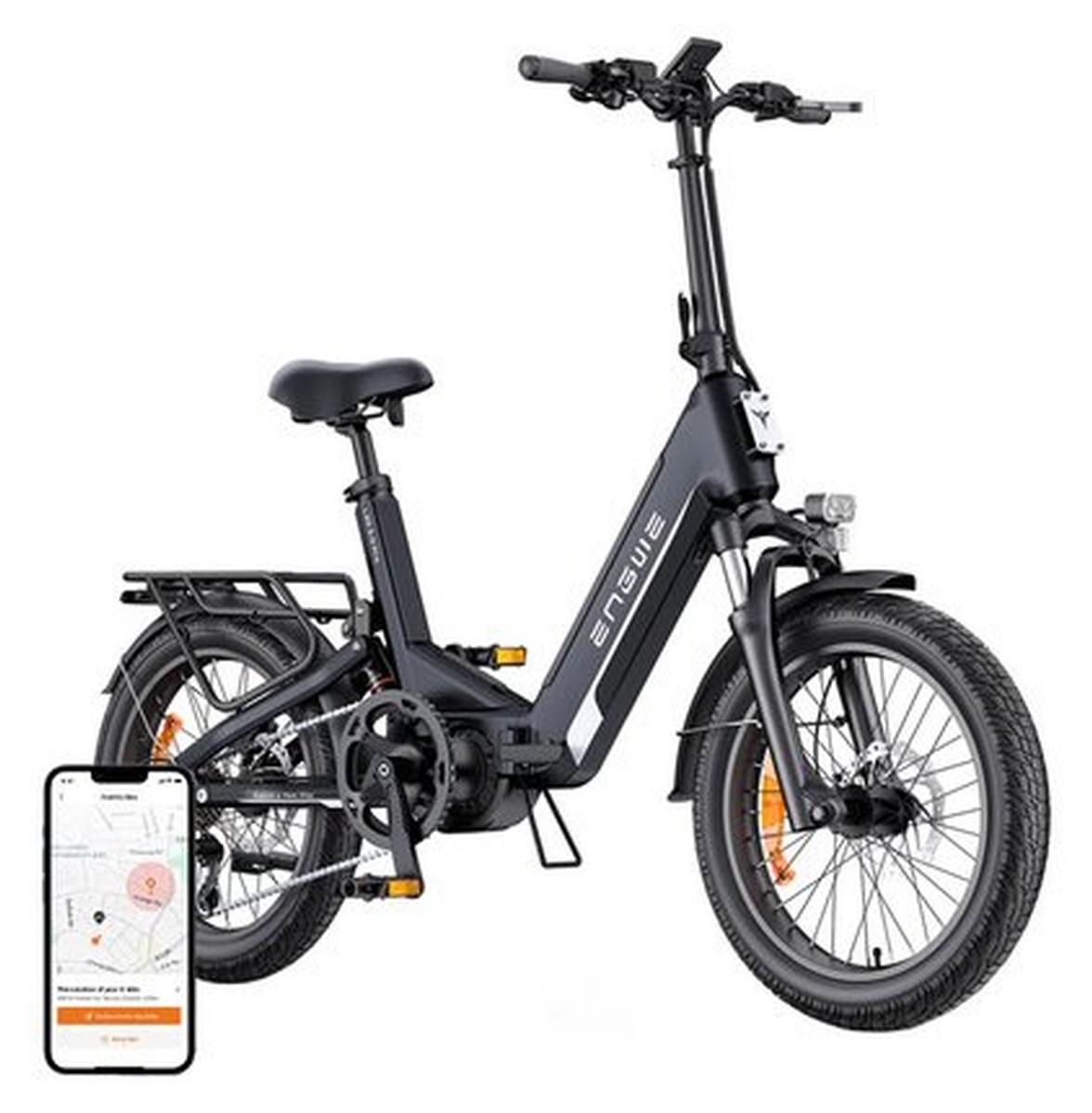 ENGWE L20 PRO 3.0 250 W 20-Zoll-Elektrofahrrad (schwarz)