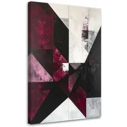 LEINWANDBILD 3D und geometrisch 30x45cm