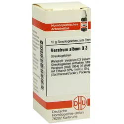 Veratrum Album D 3 Globuli 10 g