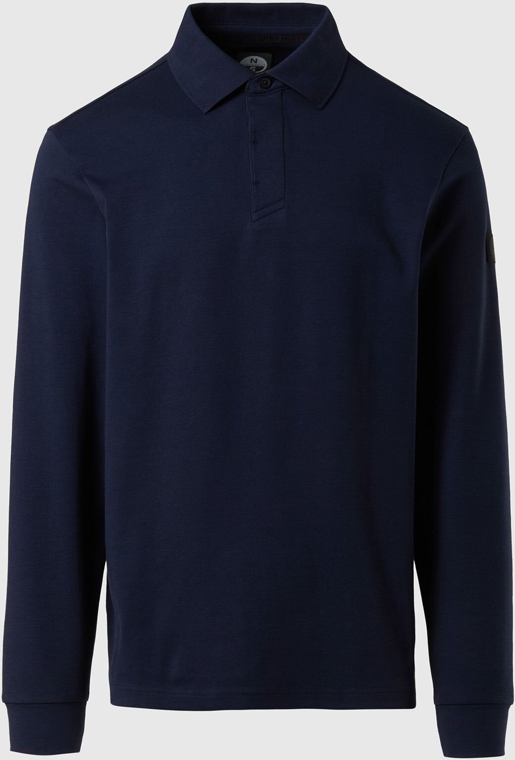 North Sails Langärmeliges Interlock-Poloshirt Navy blue 3XL