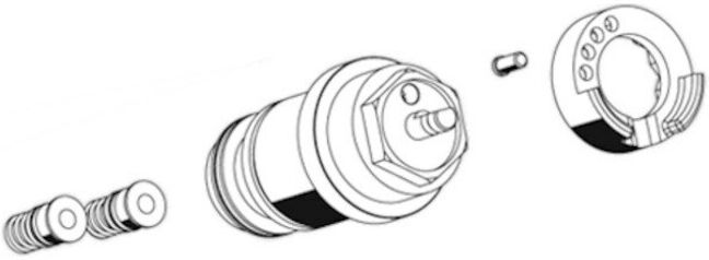 Schell Cartouche VITUS auto-étanche, pour robinet de lavabo SC-M (296850099)