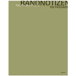 Ralph Blättler – Randnotizen / En passant, Fachbücher von Blättler, Max, Gabriela/Küng, Ralph/Mazza