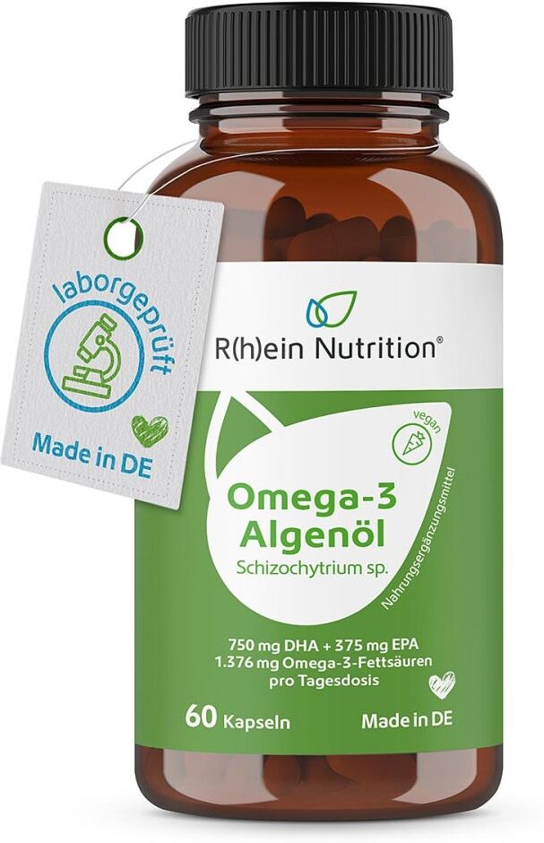 R(h)ein Nutrition Omega-3 Algenöl Kapseln 60stk