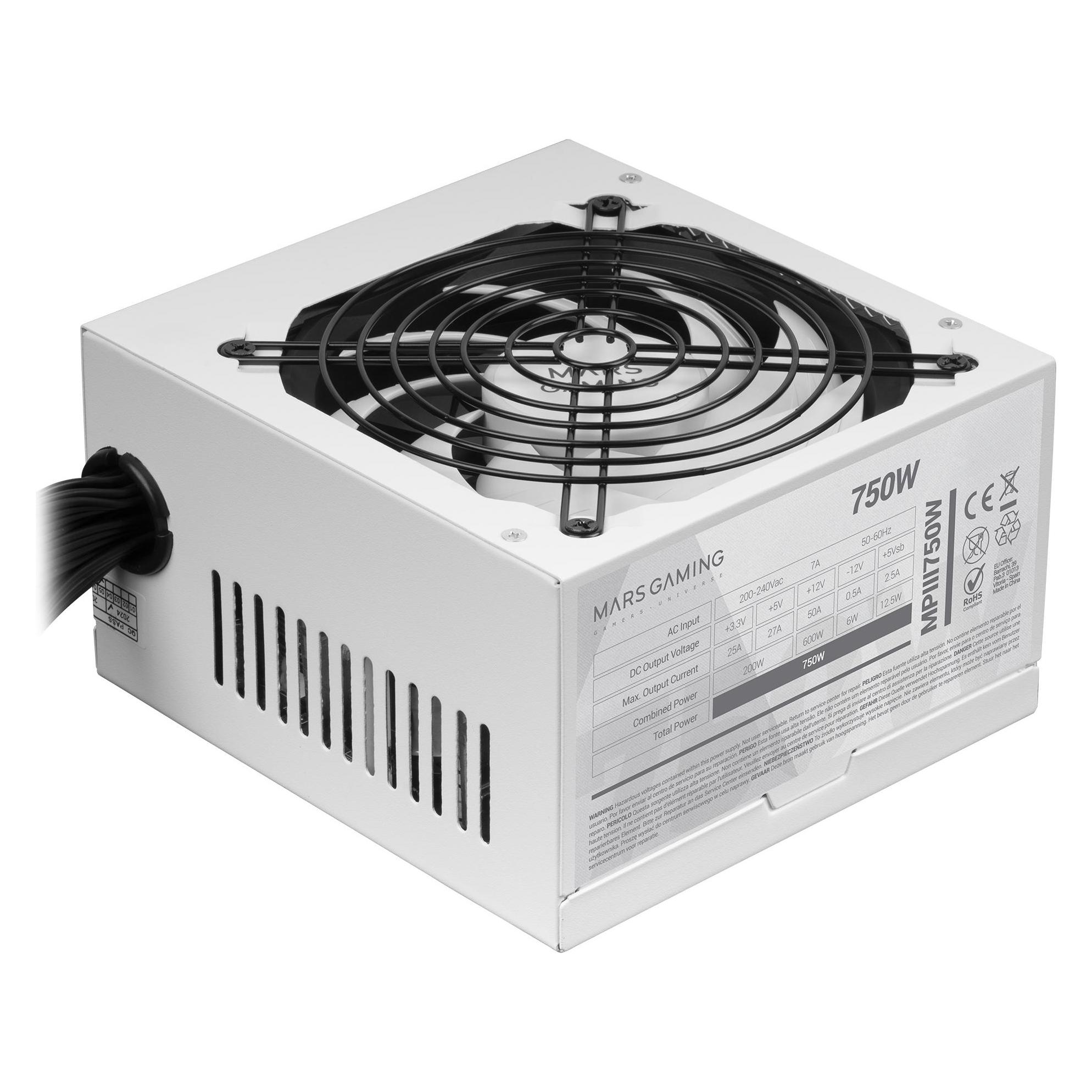 Mars Gaming MPIII750W (750 W) (MPIII750W)