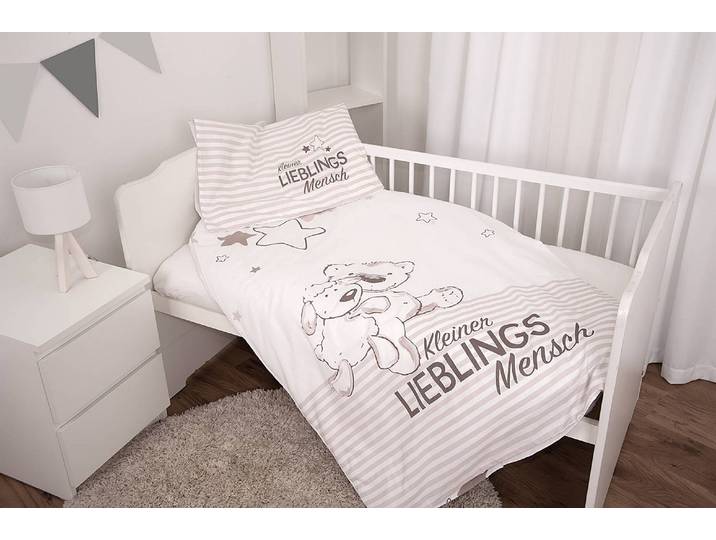 Parure de lit doudous 100 x 0 x 135cm Blanc