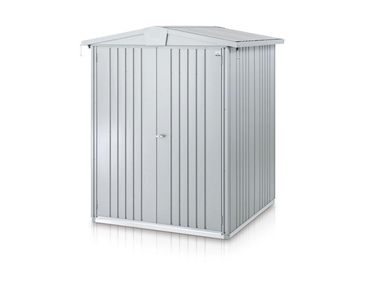 BIOHORTGARTE Gerätehaus Europa Gr. 1 silber-metallic 08427613