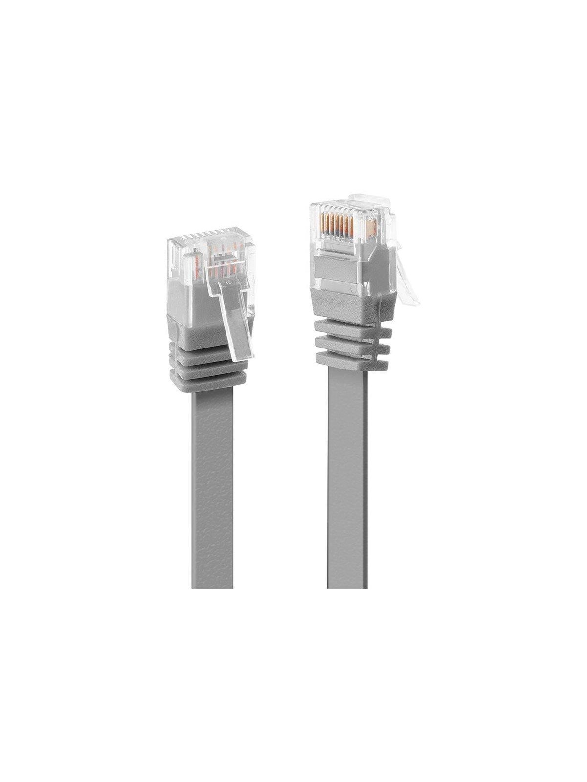 Lindy patch cable - 2 m - grey - Grau - 2m