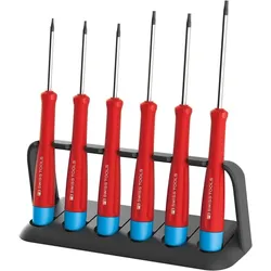 PB SWISS TOOLS Elektronik-Schraubendreher Set TX 6-teilig