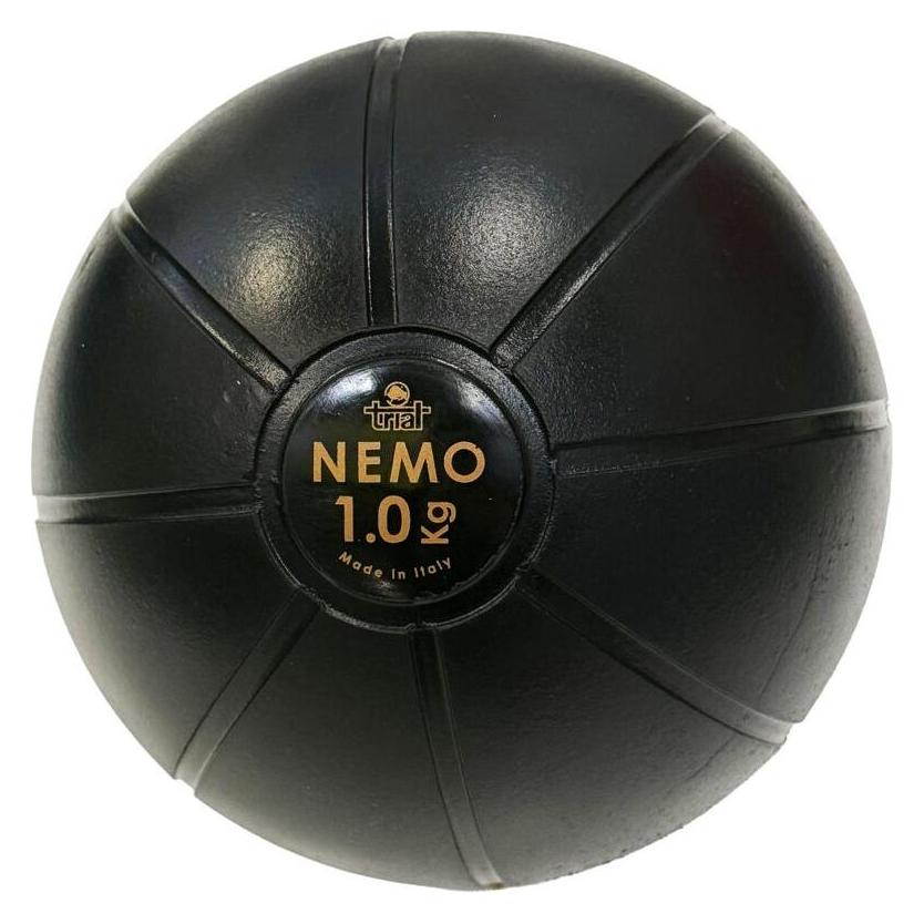Trial Medizinball NEW NEMO BLACK (1 kg, 190 mm) (NB01)