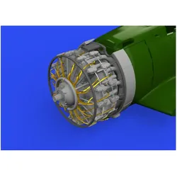 Eduard A6M2 engine complete PRINT 1/48